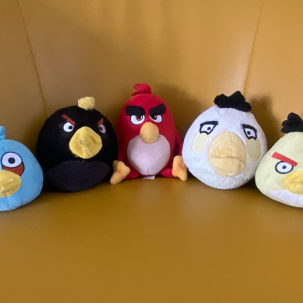 Angry Birds Plush Toy Set